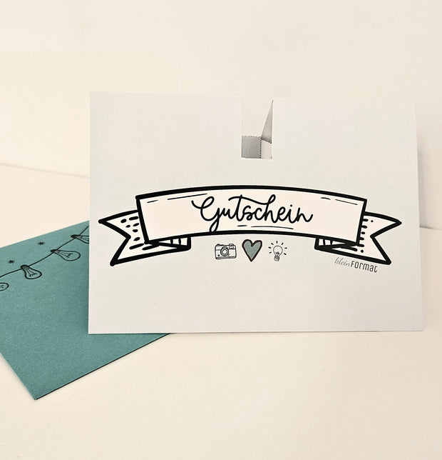 Geschenkkarte für Gutscheincode