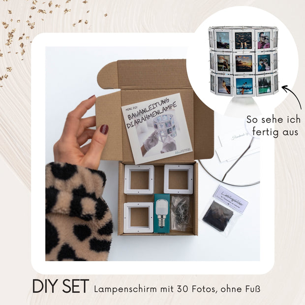 30er DIY Foto-Lampenschirm