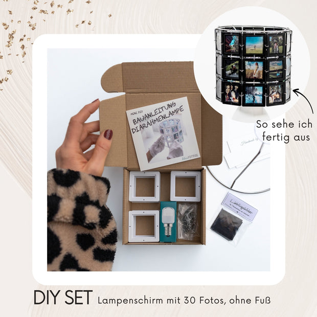 30er DIY Foto-Lampenschirm