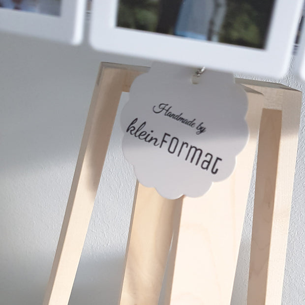 Personalisierte Lampe mit Fotos Tischlampe Holz - Kleinanna Handmade Schreinerei