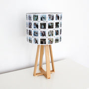 Personalisierte Lampe mit Fotos Tischlampe Holz - Kleinanna Hochzeitsfotos
