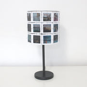 Personalisierte Fotolampe kleinNELLI- Rahmen weiß - 30 eigene Fotos in Originalfarbe
